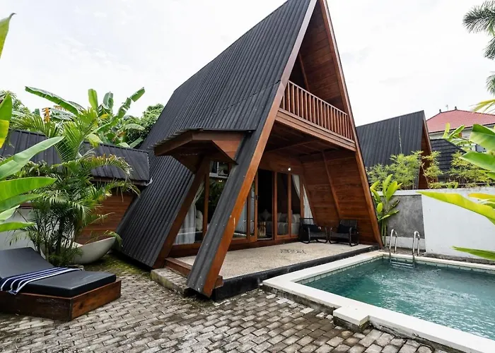 Tropical 1br Loft In Canggu Private Pool Escape - Orfeas 5 Ferienhaus